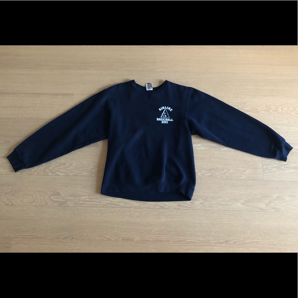 USED Navy Blue sweatshirt